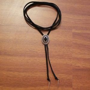 Bolo tie necklace